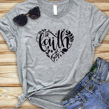 Load image into Gallery viewer, Faith in Heart Tshirt
