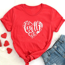 Load image into Gallery viewer, Faith in Heart Tshirt
